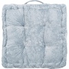 image:imageSafavieh Belia Glam 18inch Light Grey Velvet Square Floor PillowGrey