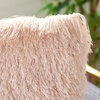 image:imageSafavieh Cali Shag Throw Pillow SilverBlush