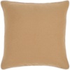image:imageSAFAVIEH Alaia Pillow IvoryBrownCamelIvory
