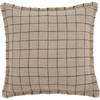 image:imageSAFAVIEH Alita 20x20 Pillow NaturalBlack
