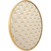 image:imageSAFAVIEH Home Chanti Gold Foil 30inch Decorative Accent Mirror
