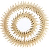 image:imageSAFAVIEH Home Kalani Gold Foil 28inch Decorative Accent Mirror