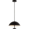 image:imageSAFAVIEH Lighting Collection Lybrin Black Adjustable Pendant Hanging Light Fixture Ideal for Dining Room Kitchen Island Entryway LED Bulb Included