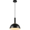 image:imageSAFAVIEH Lighting Collection Montecito BlackBrass Gold Adjustable Pendant Hanging Light Fixture Ideal for Dining Room Kitchen Island Entryway LED Bulb Included