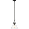image:imageSAFAVIEH Lighting Collection Raylen ClearOrb Adjustable Pendant Hanging Light Fixture Ideal for Dining Room Kitchen Island Entryway LED Bulb Included