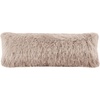 image:imageSAFAVIEH Pillow Collection Shag Modish 20 Throw Metallic BronzeMetallic Bronze