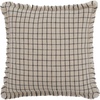 image:imageSAFAVIEH RAIE 20x20 Pillow 200 x 200 x 50 inches NaturalBlack
