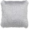 image:imageSAFAVIEH Soleil IndoorOutdoor Shag Throw Pillow BlueSilver