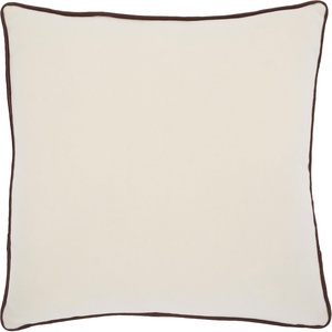 image:imageSAFAVIEH Alaia Pillow IvoryBrownIvoryBrown