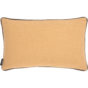 image:imageSAFAVIEH DANI 18 X 18 RustBrown Cotton Throw PillowTaupeBrown
