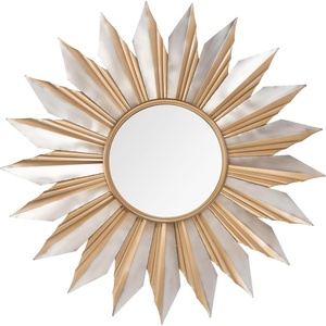 image:imageSAFAVIEH Home Bianca Gold Sunburst 41inch Decorative Accent Mirror