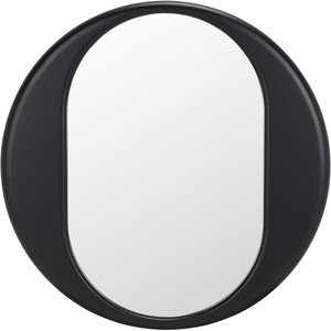 image:imageSAFAVIEH Home Collection  Ollie 30 Round Wall MirrorBlack