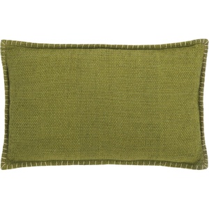 image:imageSAFAVIEH Home Collection Rhea CreamBlack 12 x 20inch Decorative Accent Throw Pillow with InsertOliveNatural