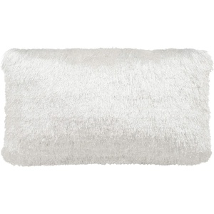 image:imageSAFAVIEH Soleil IndoorOutdoor Shag Throw Pillow BluePearl