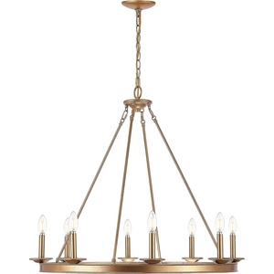 image:imageSafavieh CHA4016A Fauna OilRubbed Bronze 8Light Linear Oil Rub BronzeGold