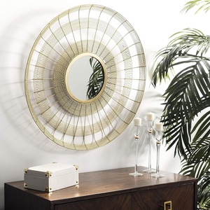 image:imageSafavieh Home Collection Acton Shiny Brass Mirror