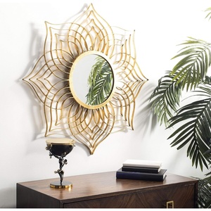 image:imageSafavieh Home Collection Charlton Gold Foil Mirror