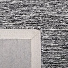 image:imageSAFAVIEH Abstract Collection Area Rug  5 x 8 Black amp Ivory Handmade Wool Ideal for High Traffic Areas in Living Room Bedroom ABT478ZBlackIvory
