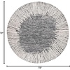 image:imageSAFAVIEH Abstract Collection Area Rug  5 x 8 Black amp Ivory Handmade Wool Ideal for High Traffic Areas in Living Room Bedroom ABT478ZBlackIvory