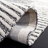 image:imageSAFAVIEH Abstract Collection Area Rug  5 x 8 Black amp Ivory Handmade Wool Ideal for High Traffic Areas in Living Room Bedroom ABT478ZBlackIvory