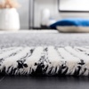 image:imageSAFAVIEH Abstract Collection Area Rug  5 x 8 Black amp Ivory Handmade Wool Ideal for High Traffic Areas in Living Room Bedroom ABT478ZBlackIvory