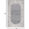image:imageSAFAVIEH Abstract Collection Area Rug  5 x 8 Black amp Ivory Handmade Wool Ideal for High Traffic Areas in Living Room Bedroom ABT478ZBlackIvory