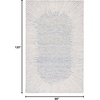 image:imageSAFAVIEH Abstract Collection Area Rug  5 x 8 Black amp Ivory Handmade Wool Ideal for High Traffic Areas in Living Room Bedroom ABT478ZBlueIvory