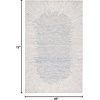 image:imageSAFAVIEH Abstract Collection Area Rug  5 x 8 Black amp Ivory Handmade Wool Ideal for High Traffic Areas in Living Room Bedroom ABT478ZBlueIvory