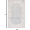 image:imageSAFAVIEH Abstract Collection Area Rug  5 x 8 Black amp Ivory Handmade Wool Ideal for High Traffic Areas in Living Room Bedroom ABT478ZBlueIvory