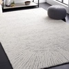 image:imageSAFAVIEH Abstract Collection Area Rug  5 x 8 Black amp Ivory Handmade Wool Ideal for High Traffic Areas in Living Room Bedroom ABT478ZGreyIvory