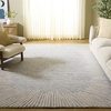 image:imageSAFAVIEH Abstract Collection Area Rug  5 x 8 Black amp Ivory Handmade Wool Ideal for High Traffic Areas in Living Room Bedroom ABT478ZGreyIvory