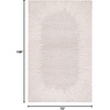 image:imageSAFAVIEH Abstract Collection Area Rug  5 x 8 Black amp Ivory Handmade Wool Ideal for High Traffic Areas in Living Room Bedroom ABT478ZNaturalIvory