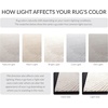 image:imageSAFAVIEH Abstract Collection Area Rug  5 x 8 Black amp Ivory Handmade Wool Ideal for High Traffic Areas in Living Room Bedroom ABT478ZNaturalIvory