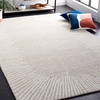 image:imageSAFAVIEH Abstract Collection Area Rug  5 x 8 Black amp Ivory Handmade Wool Ideal for High Traffic Areas in Living Room Bedroom ABT478ZNaturalIvory