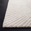 image:imageSAFAVIEH Abstract Collection Area Rug  5 x 8 Black amp Ivory Handmade Wool Ideal for High Traffic Areas in Living Room Bedroom ABT478ZNaturalIvory