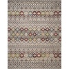 image:imageSAFAVIEH Amsterdam Collection Area Rug  9 x 12 Ivory amp Multi Moroccan Boho Design NonShedding amp Easy Care Ideal for High Traffic Areas in Living Room Bedroom AMS108KLight GreyMulti