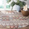 image:imageSAFAVIEH Amsterdam Collection Area Rug  9 x 12 Ivory amp Multi Moroccan Boho Design NonShedding amp Easy Care Ideal for High Traffic Areas in Living Room Bedroom AMS108KLight GreyMulti