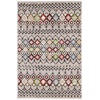 image:imageSAFAVIEH Amsterdam Collection Area Rug  9 x 12 Ivory amp Multi Moroccan Boho Design NonShedding amp Easy Care Ideal for High Traffic Areas in Living Room Bedroom AMS108KLight GreyMulti
