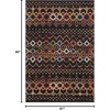 image:imageSAFAVIEH Amsterdam Collection Area Rug  9 x 12 Ivory amp Multi Moroccan Boho Design NonShedding amp Easy Care Ideal for High Traffic Areas in Living Room Bedroom AMS108KBlackMulti