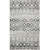 image:imageSAFAVIEH Amsterdam Collection Area Rug  9 x 12 Ivory amp Multi Moroccan Boho Design NonShedding amp Easy Care Ideal for High Traffic Areas in Living Room Bedroom AMS108KIvoryGrey