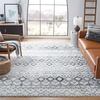 image:imageSAFAVIEH Amsterdam Collection Area Rug  9 x 12 Ivory amp Multi Moroccan Boho Design NonShedding amp Easy Care Ideal for High Traffic Areas in Living Room Bedroom AMS108KIvoryGrey