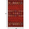 image:imageSAFAVIEH Amsterdam Collection Area Rug  9 x 12 Ivory amp Multi Moroccan Boho Design NonShedding amp Easy Care Ideal for High Traffic Areas in Living Room Bedroom AMS108KTerracottaMulti