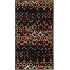 image:imageSAFAVIEH Amsterdam Collection Area Rug  9 x 12 Ivory amp Multi Moroccan Boho Design NonShedding amp Easy Care Ideal for High Traffic Areas in Living Room Bedroom AMS108KBlackMulti