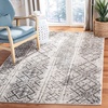 image:imageSAFAVIEH Area Rug 8x10  Adirondack Collection  Large  Dark Green amp Ivory Moroccan Boho Design NonShedding amp Easy Cleaning Ideal for Living Room Bedroom Office Dining Space ADR111YSilverBlack