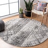 image:imageSAFAVIEH Area Rug 8x10  Adirondack Collection  Large  Dark Green amp Ivory Moroccan Boho Design NonShedding amp Easy Cleaning Ideal for Living Room Bedroom Office Dining Space ADR111YSilverBlack