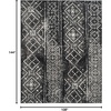 image:imageSAFAVIEH Area Rug 8x10  Adirondack Collection  Large  Dark Green amp Ivory Moroccan Boho Design NonShedding amp Easy Cleaning Ideal for Living Room Bedroom Office Dining Space ADR111YBlackSilver