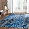image:imageSAFAVIEH Area Rug 8x10  Adirondack Collection  Large  Dark Green amp Ivory Moroccan Boho Design NonShedding amp Easy Cleaning Ideal for Living Room Bedroom Office Dining Space ADR111YBlueBlack