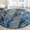 image:imageSAFAVIEH Area Rug 8x10  Adirondack Collection  Large  Dark Green amp Ivory Moroccan Boho Design NonShedding amp Easy Cleaning Ideal for Living Room Bedroom Office Dining Space ADR111YBlueBlack