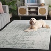 image:imageSAFAVIEH Area Rug 8x10  Adirondack Collection  Large  Gold amp Navy Modern Abstract Design NonShedding amp Easy Cleaning Ideal for Living Room Bedroom Office Dining Space ADR207CSageIvory