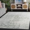image:imageSAFAVIEH Area Rug 8x10  Adirondack Collection  Large  Gold amp Navy Modern Abstract Design NonShedding amp Easy Cleaning Ideal for Living Room Bedroom Office Dining Space ADR207CSageIvory